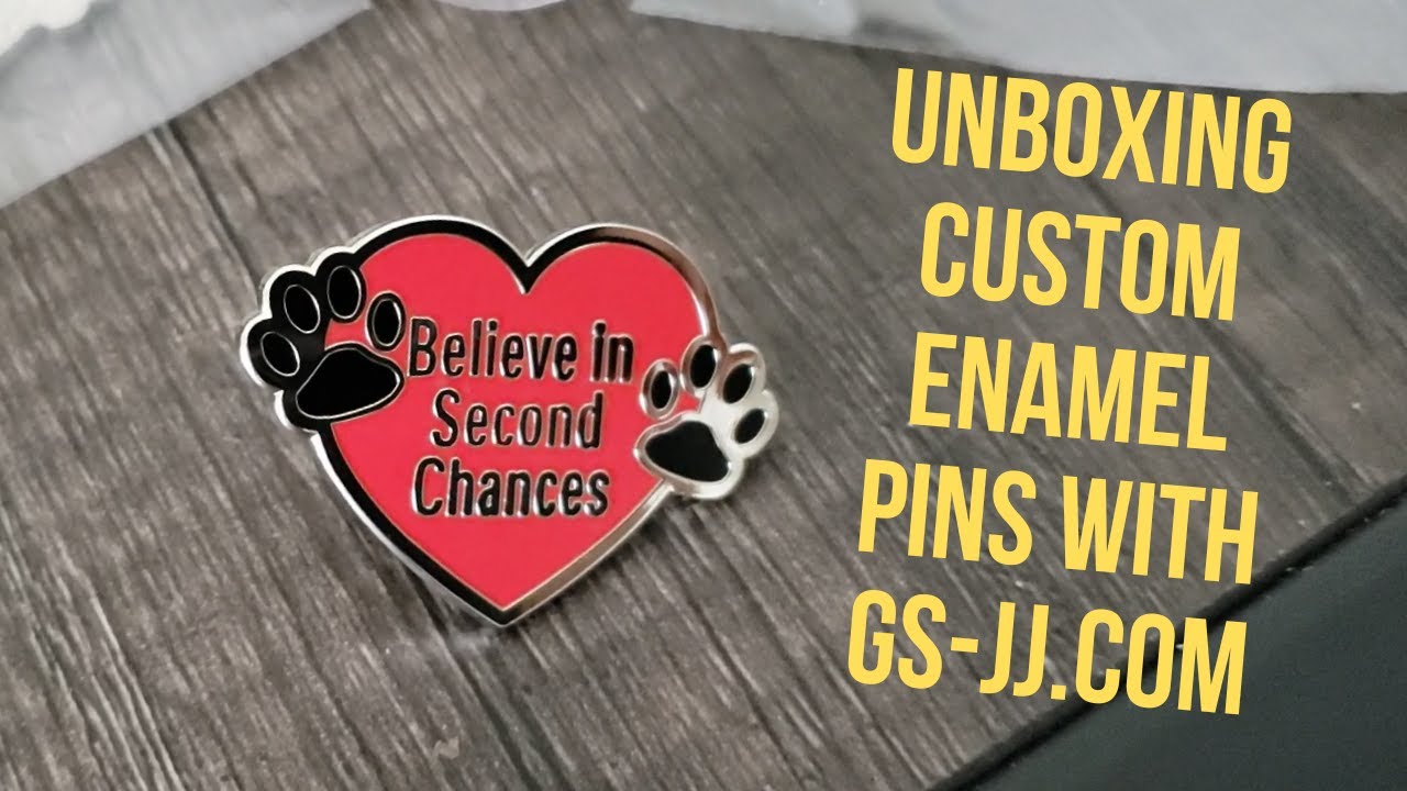 Making enamel pins for the first time with GS-JJ.com
