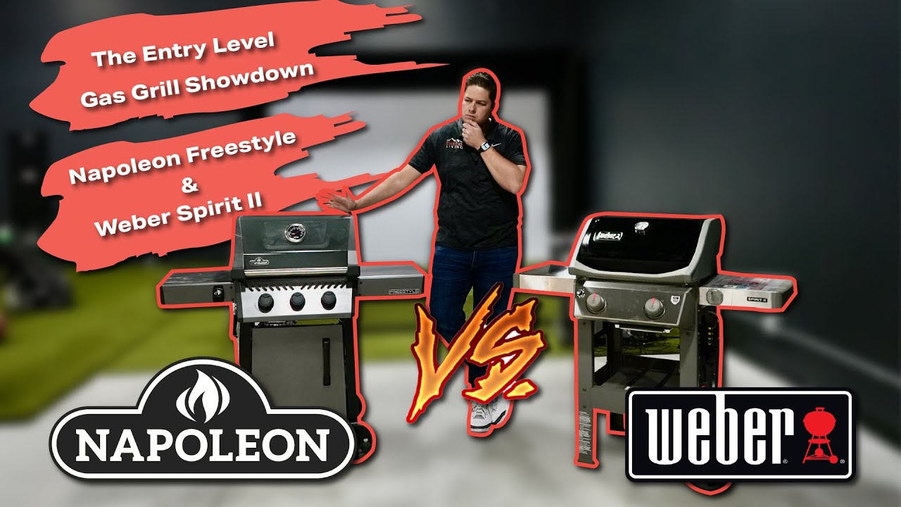 Weber Spirit II VS Napoleon Freestyle (Which Entry Level Gas Grill is Best!!)