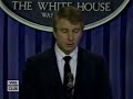 Shuttle Challenger 1986 White House Press Briefing During The Explosion