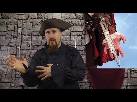 Part of a video titled Assassin's Creed hidden blade: Would it be practical in real-life?