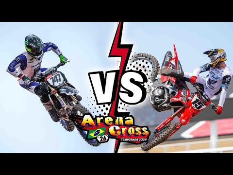 Dean Wilson VS Hugo Basaula - DUELO 1X1 - Arena Cross Brasil 2024 - 2a Etapa - Jundiaí / SP