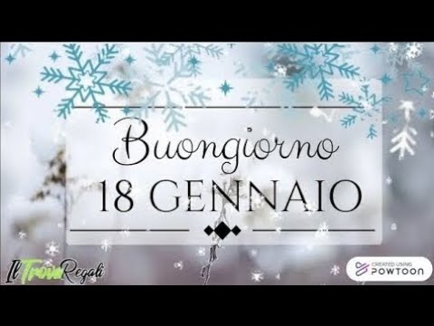 ☕🥐Buongiorno e Buona Domenica 18 Gennaio 2026!  Sorridi al mondo ed il mondo ti sorriderà!  😄
