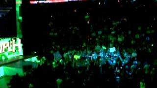 wwe triple H entrence  3-8-2010 /greg diss.AVI