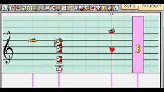 No Quarter by Led Zeppelin on Mario Paint Composer