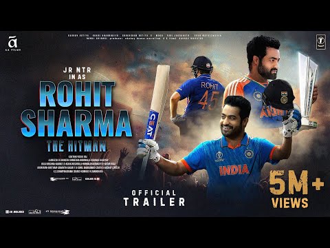 Rohit Sharma: The Hitman - Official Trailer | Jr NTR as Rohit Sharma | Kiara Advani | A A Films 2025