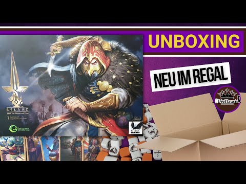 Belaad | WAS IST DRIN? Brettspiel 📦 Unboxing [Brettspiele]