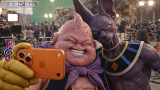 Buu & Dragon Ball Super The Galactic Patrol Opening | AI Selfie | Dan Dan Kokoro Hikareteku (Cover)