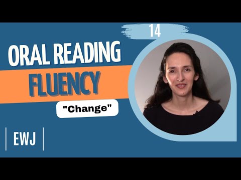 Oral Reading Fluency 14 - "Change" - リーディングで発音と語彙力を高めよう! (Oral Reading Fluency 14 - "Change" - Improve your pronunciation and vocabulary through reading!)