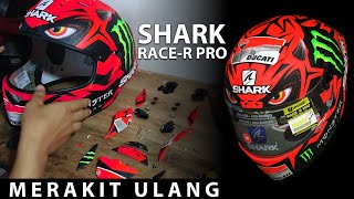 [問題] SHARK RACE PRO內襯拆裝