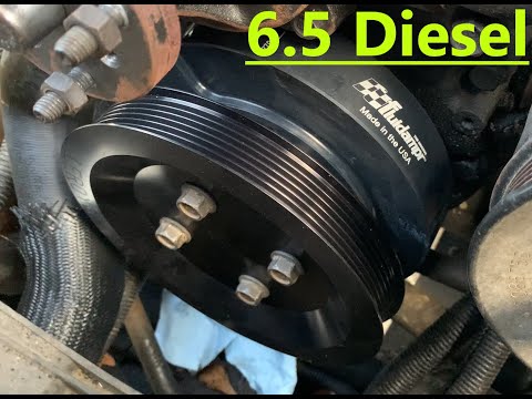 FluidAmpr and Leroy's pulley---- 6.5 Diesel Upgrades