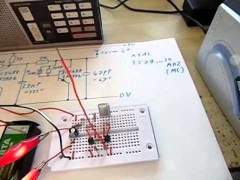 Simple shortwave transmitter
