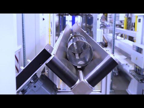 Fully automatic production of round, oval and rectangular tubes/ducts