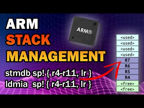 Getting Started with ARM Memory Management Using "The Stack"  |  R13/SP Control in ARM Assembly