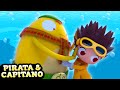 Pirata And Capitano The Sunken Ship ️ Pirate Cartoon For Kids