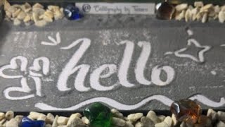 Writing subscribers name ✨ #live #foryou