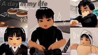 ⋆ ★ ° a day in my life 🖤 grwm for school, study, food prep | berry avenue