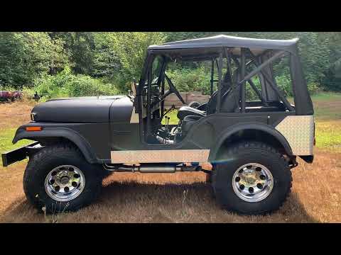 1973 Jeep CJ-5. Chevy 350, SM465, D-20
