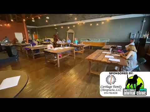 August 2021 Meeting of The Carthage City Council