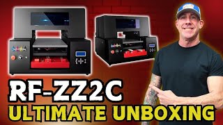 RefineColor ZZ2C UV Flatbed Printer Unboxing | The best beginner uv printer?