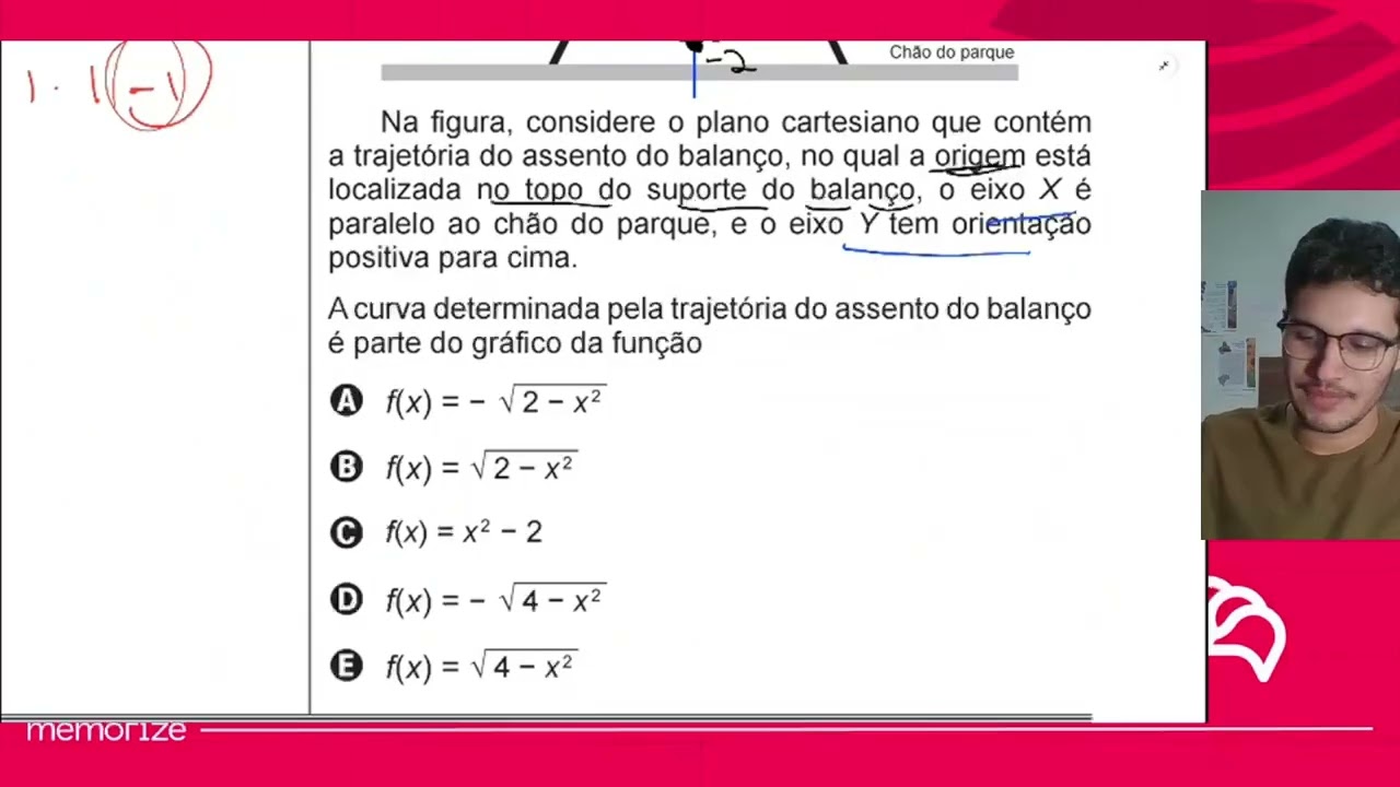 Resolução em Vídeo — Questão 148 ENEM 2014
