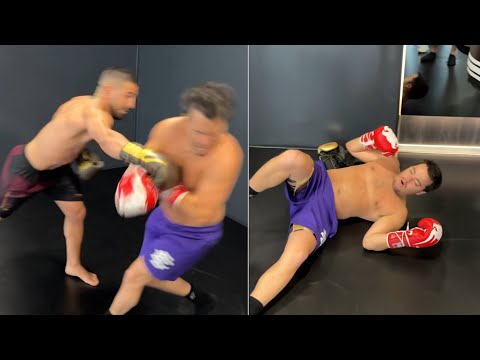 ILIA TOPURIA DESTROYS THE NELK BOYS IN SPARRING (FULL VIDEO)