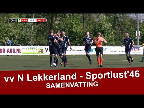 samenvatting vv Nieuw Lekkerland - Sportlust '46