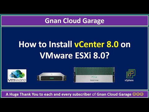 How to Install vCenter 8.0 on VMware ESXi 8.0?