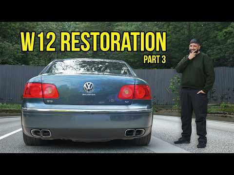 Restoring my Abandoned VW Phaeton W12 | Part 3