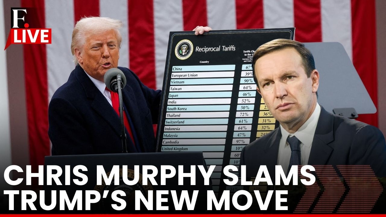 LIVE: 'Insane and Harmful,' Senator Chris Murphy Attacks Trump’s Tariff Move and Portal | N18G