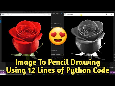 Image To Pencil Drawing Using Python Image Processing In Opencv Python Programming Codeuniq