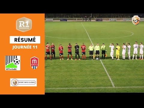 RÉSUMÉ R1 - J11 : La sublime reprise acrobatique entre AS TOURLAVILE  et l'USON MONDEVILLE (2-1)