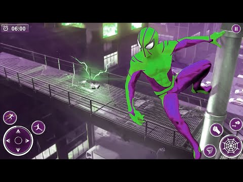 Super Spider Hero City Rescue Battle | Spider Iron Rope Hero Simulator - Android GamePlay