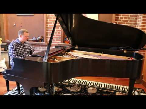 Taylor Unis demonstrates the Steinway Model B at Classic Pianos in Portland