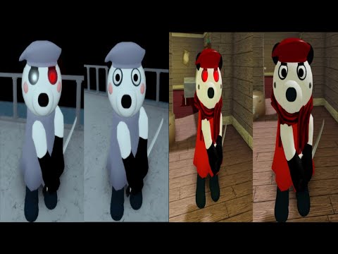 Old Pandy TSP vs New Pandy TSP Infected & Non Infected Jumpscare - Roblox Piggy