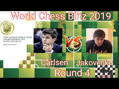 Magnus Carlsen vs Dmitry Jakovenko | World Blitz Chess 2019