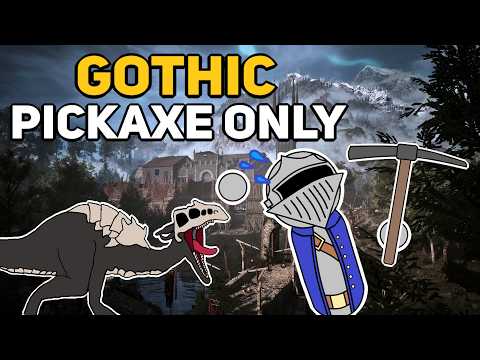 Can You Beat GOTHIC 1 (REMAKE) With Only A Pickaxe?
