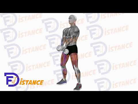 Exercice Squats sumo avec haltères