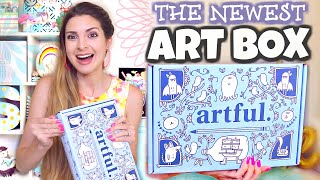 UNBOXING the BEST NEW ART BOX?! + Drawing with the Supplies