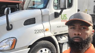 A Day in the Life of A US Foods delivery Driver!!! PART 1 #usfoods #foodserviceindustry #trucking