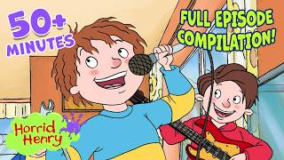 Henry Performs In A Band | Season 3 Clip Compilation | Horrid Henry | 50+ MINS
