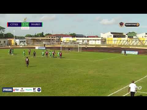 MICHEL OTOU SCORES A 3RD PENALTY GOAL AGAINST ELMINA SHARKS IN THE 2021/2022 GPL MATCH WEEK 27