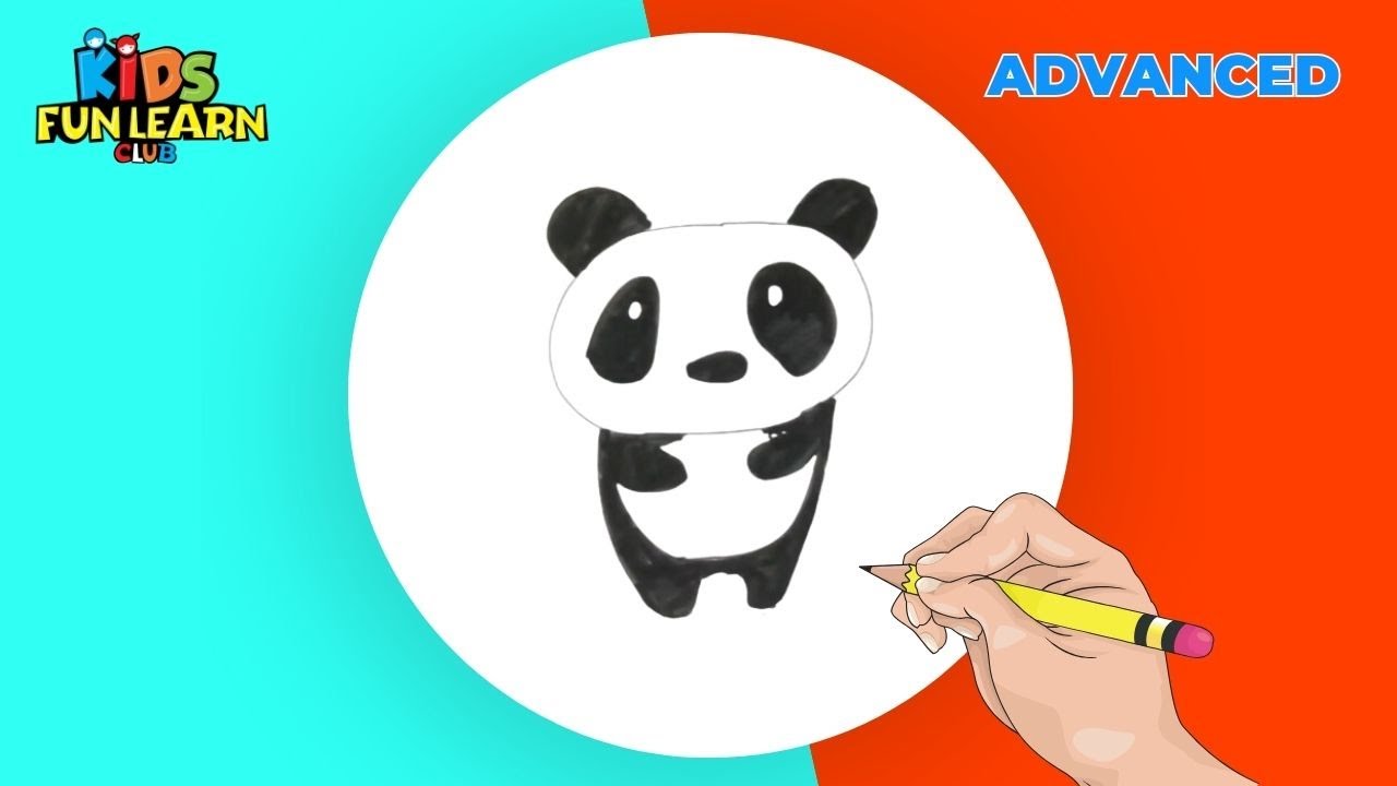 Draw a Panda How to draw a cute Panda step by step tutorial