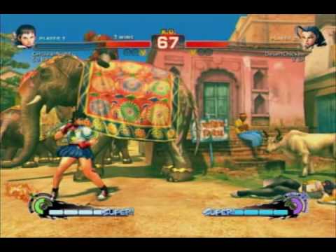 Super Street Fighter IV (PS3) -- Online Friend Battle Session 1 (Part 3/14) Sakura vs Rose