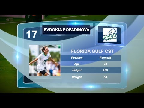 Evdokia Popadinova - Florida Gulf Cst - Highlights - 2018 -