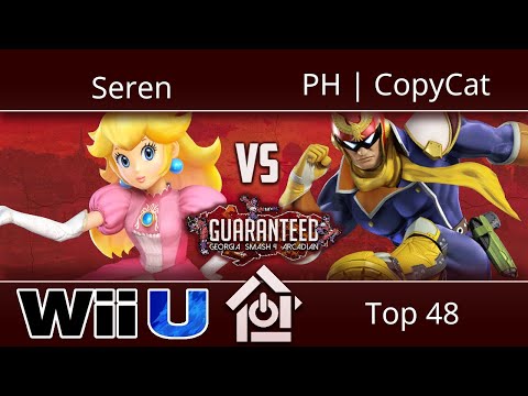 Guaranteed: GA Arcadian - Seren (Peach) vs PH | CopyCat (Captain Falcon) - Smash 4 Top 48