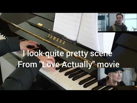 《Love Actually》"I Look Quite Pretty" scene music, casted by Keira Knightley, Andrew Lincoln