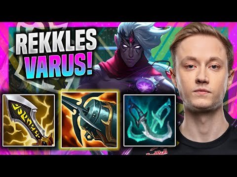 REKKLES IS SO CLEAN WITH VARUS! - G2 Rekkles Plays Varus ADC vs Kai'sa! | Season 11