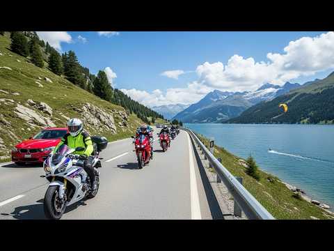 Scenic Drive via Maloja Pass and St. Moritz Alpine Lakes
