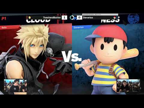 Sink or Swim 125 Winners Round 1 - ToastandButter (Cloud) vs Davarius (Ness)
