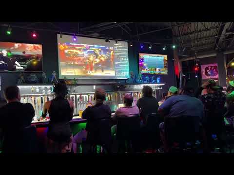 EVO Grand Finals at a Barcade in Las Vegas